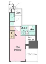 稲荷町駅 徒歩5分 12階の物件間取画像